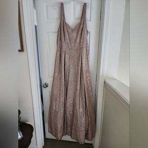 Pink formal, junior size dress